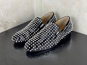 Christian Louboutin Dandelion Spikes Black White - 1