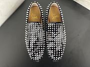 Christian Louboutin Dandelion Spikes Black White - 6