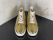 Christian Louboutin Louis Orlato Flat Gold - 2