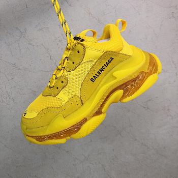 Balenciaga Triple S Clear Sole Yellow