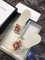 Gucci Slide Teddy Bear White 2018 - 1