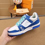 Louis Vuitton LV Trainer Sneaker Low Blue - 2