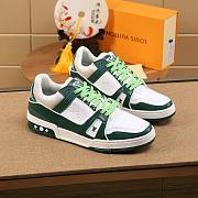 Louis Vuitton LV Trainer Sneaker Low Green - 2