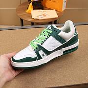 Louis Vuitton LV Trainer Sneaker Low Green - 3