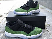 Air Jordan 11 Retro Low Green Snakeskin 528895-033  - 6