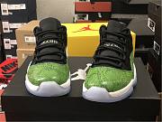 Air Jordan 11 Retro Low Green Snakeskin 528895-033  - 5