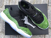 Air Jordan 11 Retro Low Green Snakeskin 528895-033  - 4