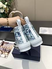 Dior B23 High Top Blue Goat - 3