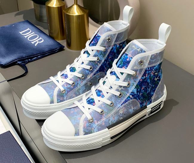 Dior B23 High Top Blue Sea - 1