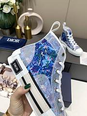 Dior B23 High Top Blue Sea - 3