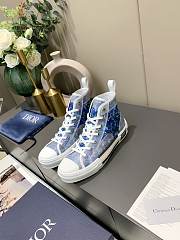 Dior B23 High Top Blue Sea - 5