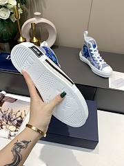 Dior B23 High Top Blue Sea - 6