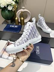 Dior B23 High Top White Purple Oblique - 6