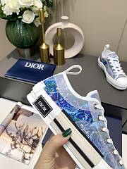 Dior B23 Low Top Blue Sea - 5