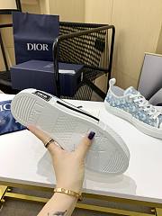 Dior B23 Low Top White Blue Oblique - 2