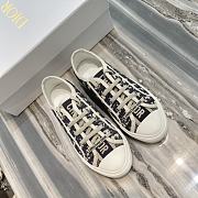 Dior Walk'n'Dior Sneaker Deep Blue Dior Oblique Embroidered Cotton KCK211OBE_S56B - 5