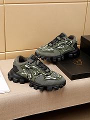 Prada Cloudbust Thunder Army Green Sneakers - 4