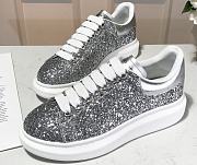 Alexander MC Queen Oversized Silver Glitter - 1