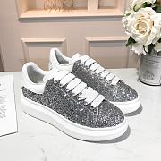 Alexander MC Queen Oversized Silver Glitter - 4