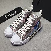 Dior B23 High Canvas Sorayama Dinosaur Brown 3SH118YNF_H061 - 1