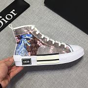 Dior B23 High Canvas Sorayama Dinosaur Brown 3SH118YNF_H061 - 2