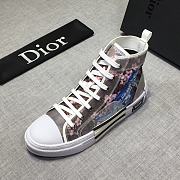 Dior B23 High Canvas Sorayama Dinosaur Brown 3SH118YNF_H061 - 3