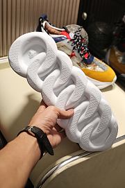 Versace Chain Reaction Trainers White  Yellow - 4