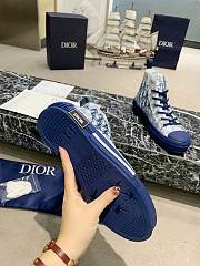 Dior B23 High Top Blue Oblique 3SH118YNT_H565 - 2