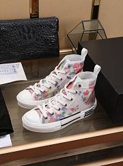 Dior B23 High Top Flowers Oblique 3SH118YJR_H063 - 1