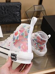 Dior B23 High Top Flowers Oblique 3SH118YJR_H063 - 3