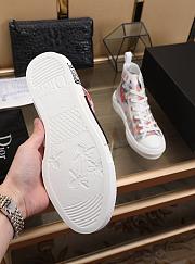 Dior B23 High Top Flowers Oblique 3SH118YJR_H063 - 6