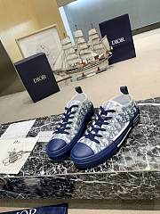 Dior B23 Low Top Blue Oblique 3SH118YNT_H565 - 1