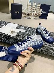 Dior B23 Low Top Blue Oblique 3SH118YNT_H565 - 2