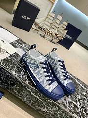 Dior B23 Low Top Blue Oblique 3SH118YNT_H565 - 4