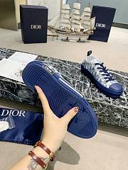 Dior B23 Low Top Blue Oblique 3SH118YNT_H565 - 5