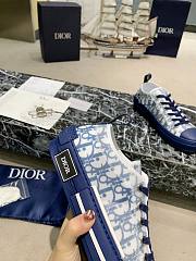 Dior B23 Low Top Blue Oblique 3SH118YNT_H565 - 6