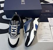 Dior B22 Sneaker White and Gray Blue 3SN231YUL_H569 - 1