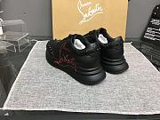 Christian Louboutin Black Red-Runner - 2