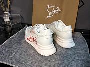 Christian Louboutin White Red-Runner - 5