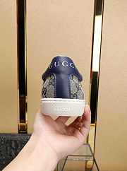 Gucci Ace GG Supreme Sneaker With Bees Navy - 6