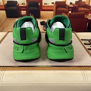 Gucci Rhyton Sneaker With Cut-Out Black Green - 2