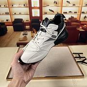 Gucci Rhyton Sneaker With Cut-Out White Black - 3