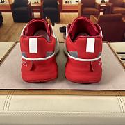 Gucci Rhyton Sneaker With Cut-Out White Red - 2