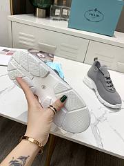 Prada Knit Sneakers Grey - 6