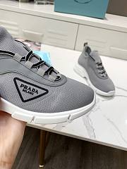 Prada Knit Sneakers Grey - 3