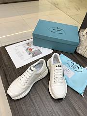 Prada Prax 01 Re-Nylon Gabardine Sneakers White - 3