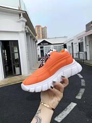 Prada Rush Gabardine Re-Nylon Sneakers Orange - 6