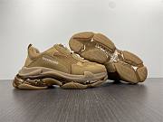 Balenciaga Triple S Clear Sole Brown Mattress 541624 W2GA1 2706 - 2