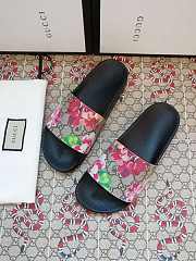 Gucci Blooms Supreme Floral Slide Sandal 408508 KU200 8919 - 6