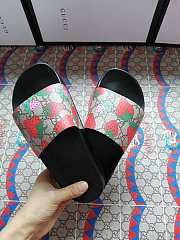 Gucci Strawberry Slide Sandal - 2